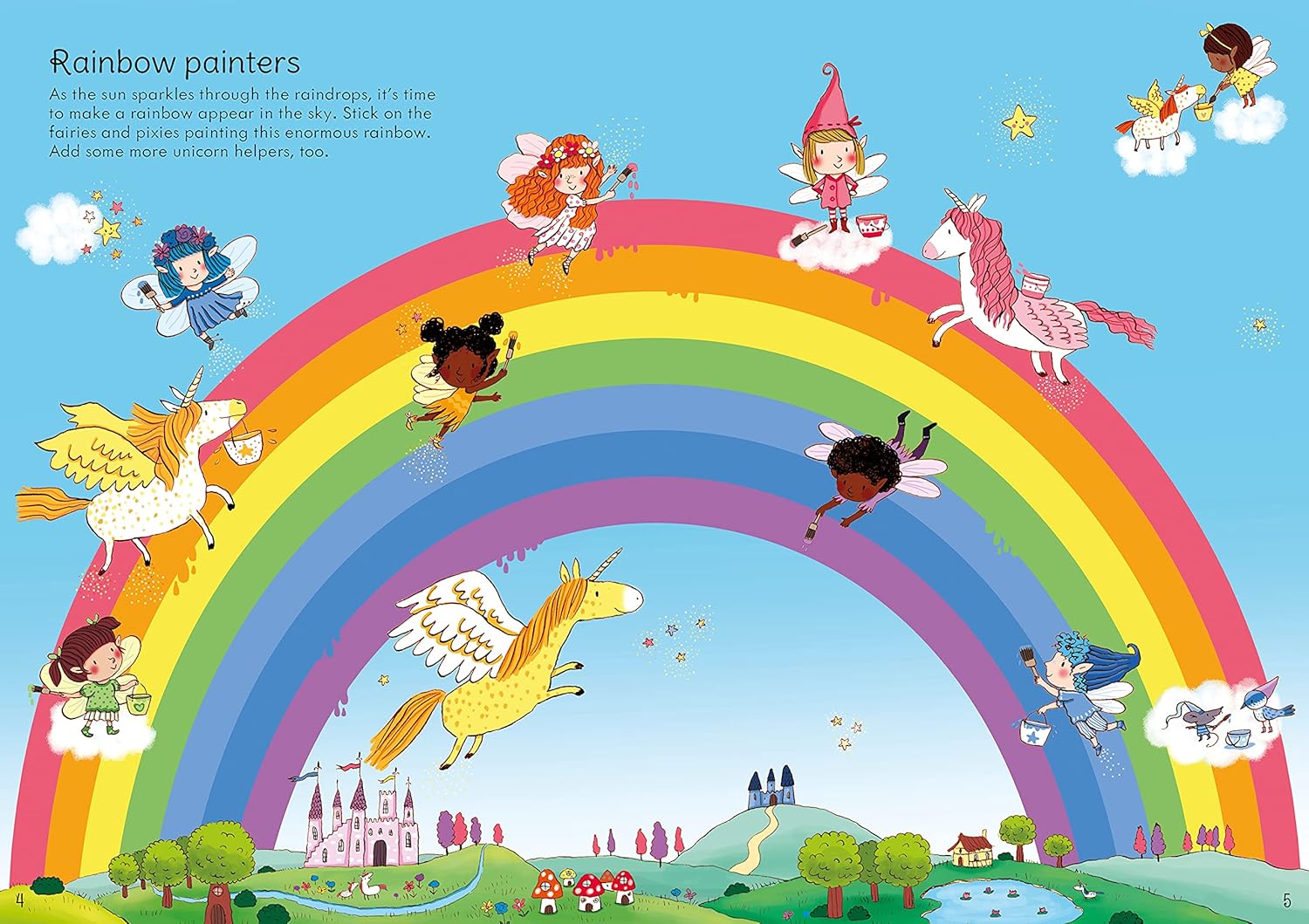 Little First Stickers Rainbows - Image 2