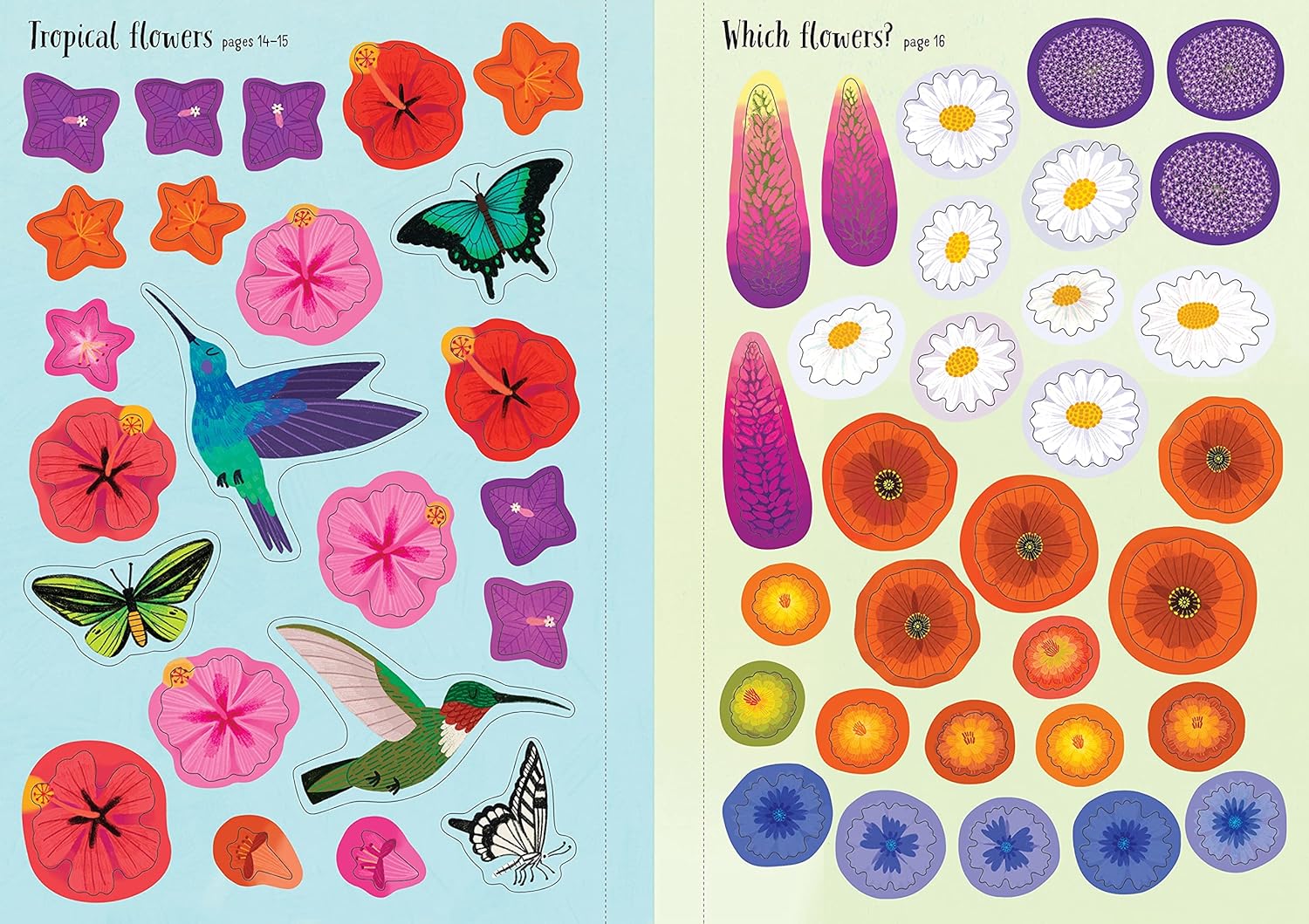 Little First Stickers Flowers - Image 3