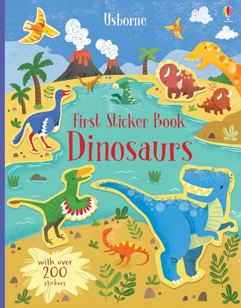 First Sticker Book Dinosaurs – Happy Baby Books