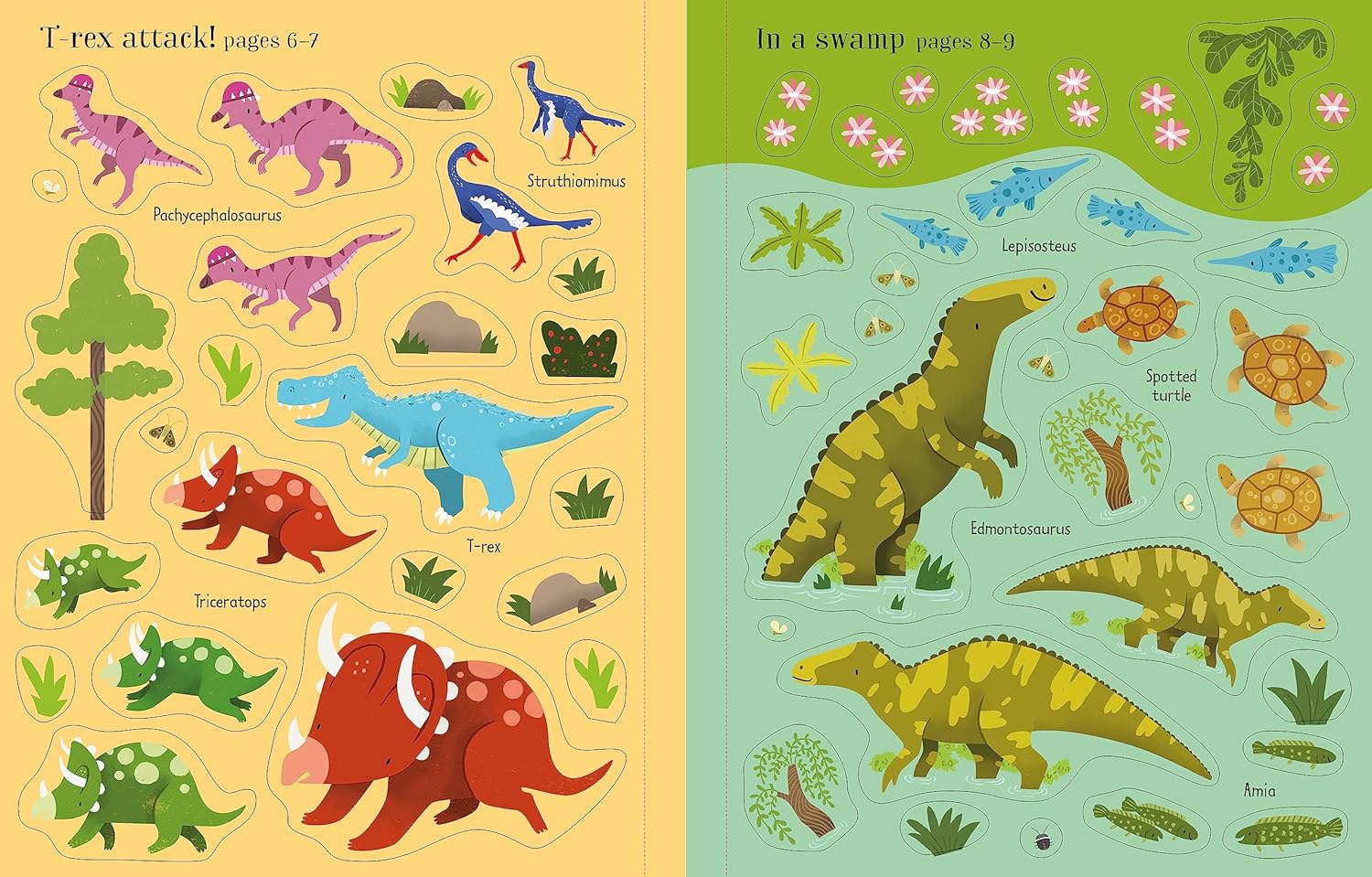 First Sticker Book Dinosaurs - Image 2