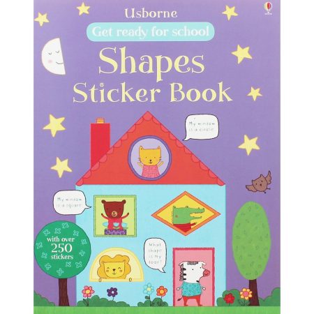 Get Ready For School Shapes Sticker Book
