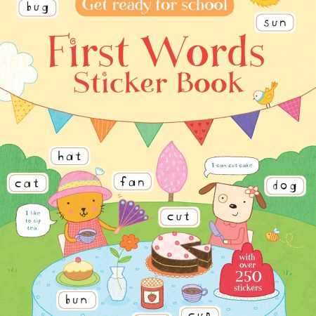 Get Ready for School First Words Sticker Book